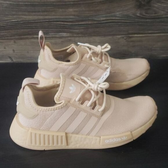 New Adidas NMD Blush Pink Sneakers Womens 9 Streetwear‎ Lightweight Casual Comfy - Picture 5 of 10